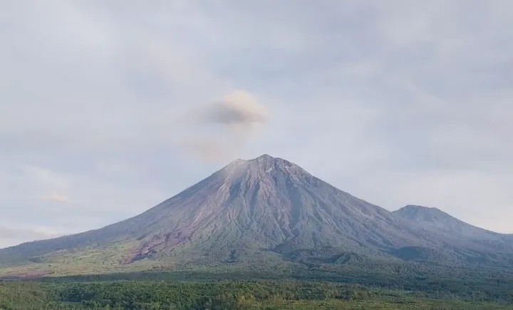 Gunung Semeru erupsi, Badan Geologi peringatkan ancaman awan panas