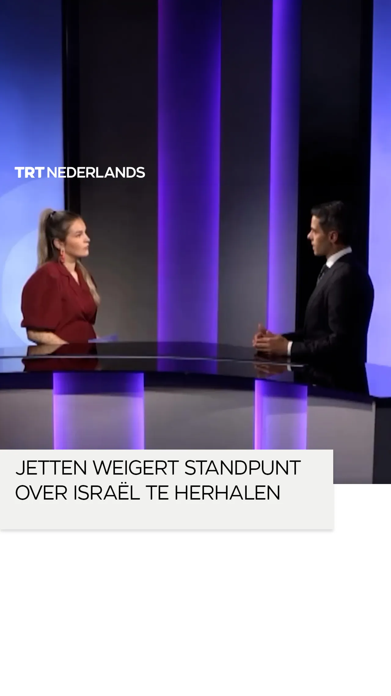 Jetten weigert standpunt over Israël te herhalen