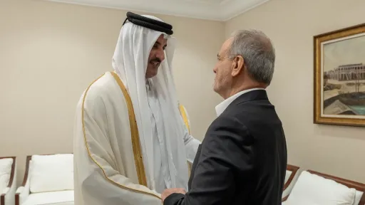 بزشكيان لأمير قطر: إيران مستعدة لاتفاق مشرّف لإنهاء الحرب والتوترات بالمنطقة