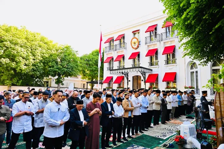 Presiden Prabowo rayakan Idul Adha bersama diaspora di Paris dalam rangkaian kunjungan kenegaraan