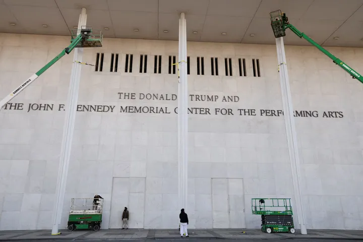 US court orders removal of Trump's name from iconic Kennedy Centre