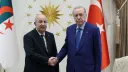 Erdogan conversa com o Presidente da Argélia, Abdelmadjid Tebboune