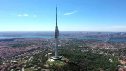 Az isztambuli Çamlıca-torony öt év alatt 2,8 millió látogatót fogadott