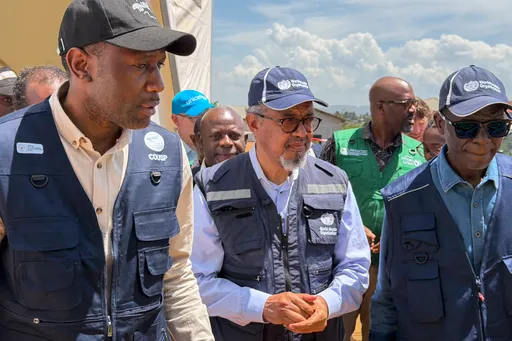 WHO chief visits Ebola epicentre as outbreak worsens