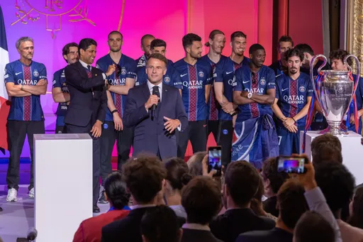 Macron condemns 'unacceptable' violence after PSG Champions League triumph