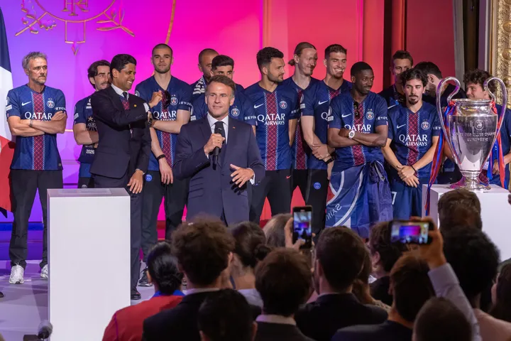 Macron condemns 'unacceptable' violence after PSG Champions League triumph