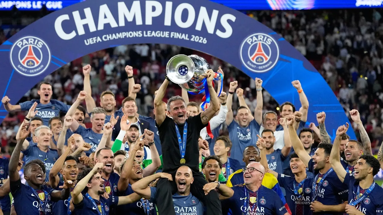 باريس سان جيرمان بطلاً لدوري أبطال أوروبا للعام الثاني توالياً على حساب أرسنال