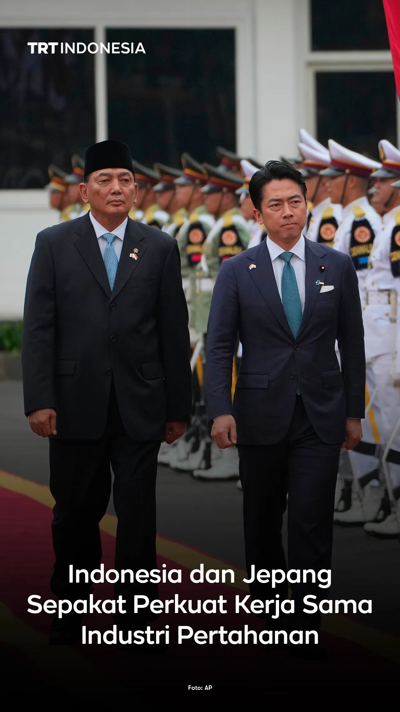 Indonesia dan Jepang sepakat tingkatkan kerja sama industri pertahanan