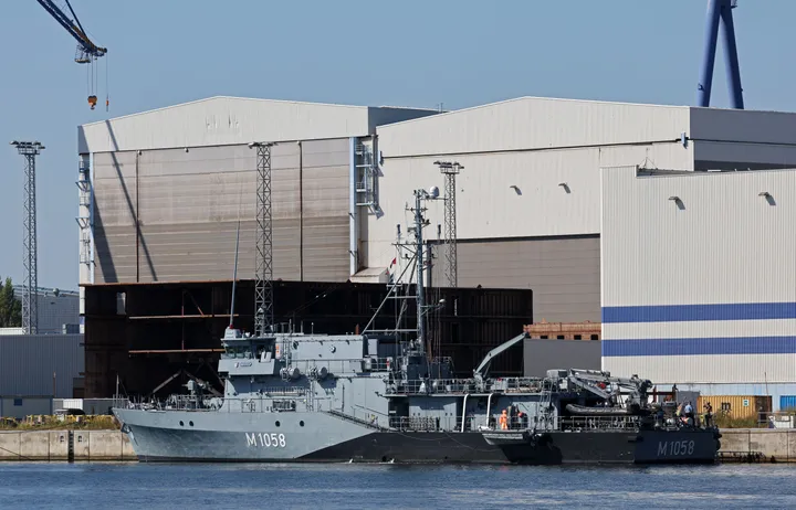 Deutsches Minenjagdboot „Fulda“ startet in Richtung Mittelmeer
