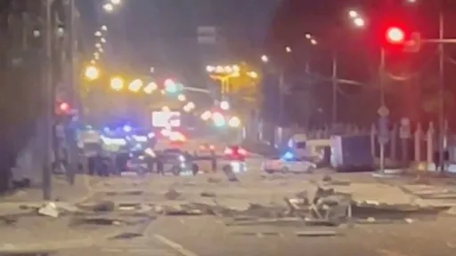 Беспилотник ударил по Москве