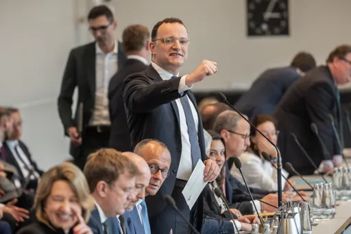 Spahn als Fraktionschef der Union wiedergewählt