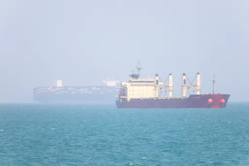 South Korea launches probe into Hormuz ship fire, Trump alleges Iranian role