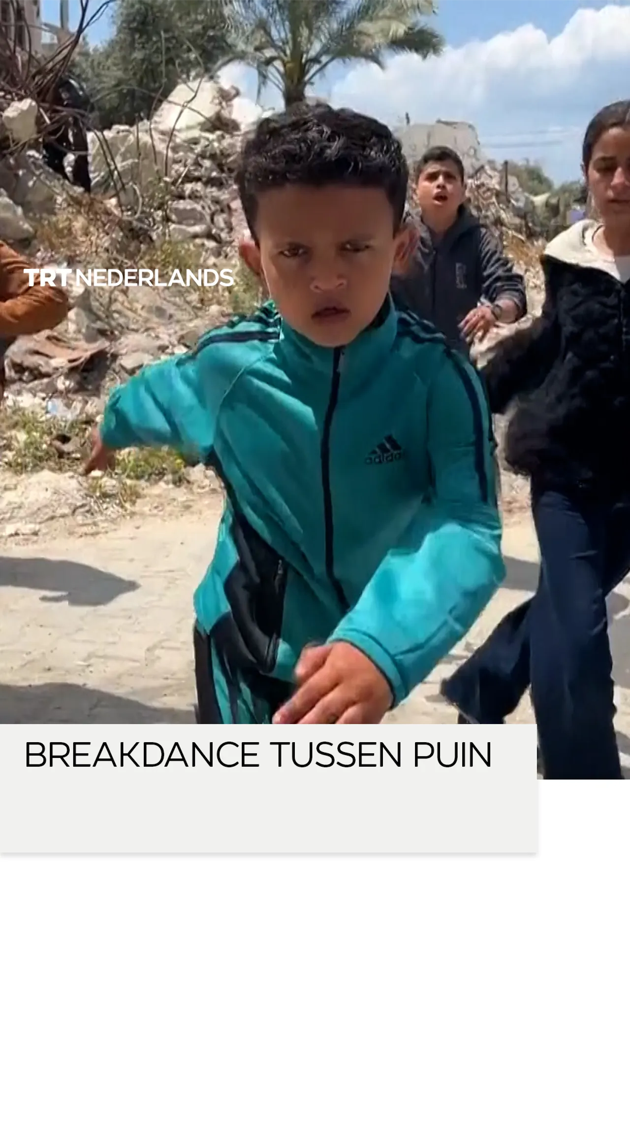 Dansen tussen het puin: Hoe breakdance kinderen in Gaza helpt te genezen
