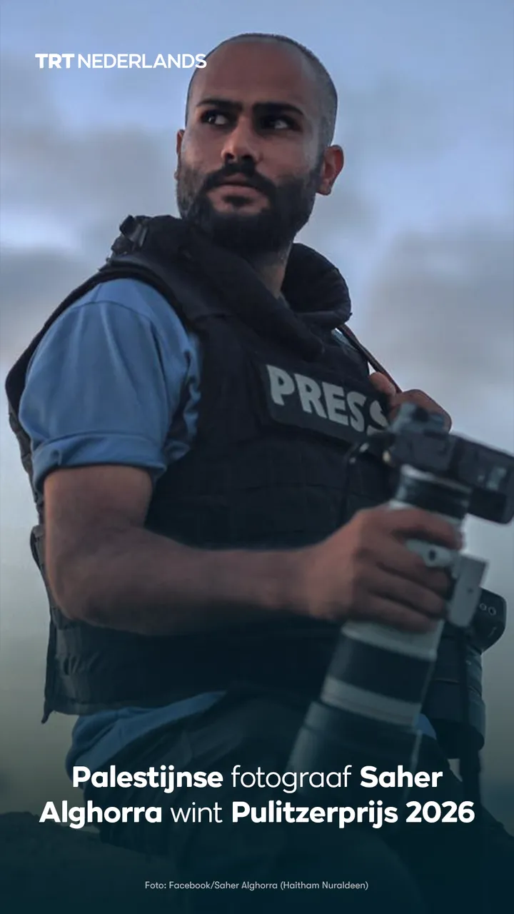 Palestijnse fotograaf Saher Alghorra wint Pulitzerprijs 2026