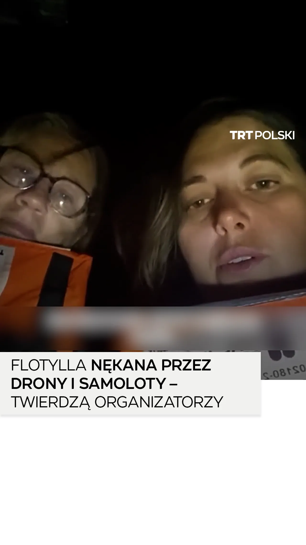 Flotylla nękana przez drony i samoloty – twierdzą organizatorzy