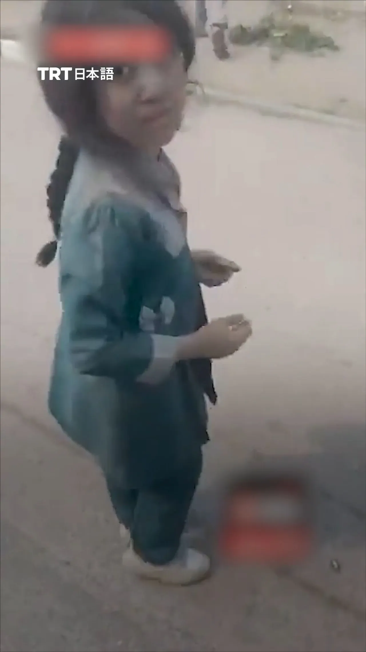 ミナーブ学校攻撃直後の映像