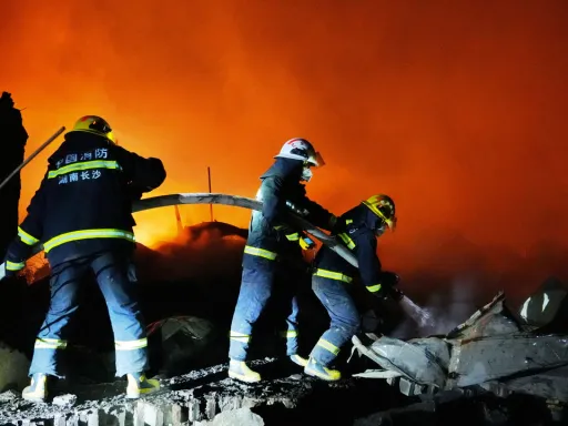 Explosão massiva numa fábrica de fogo de artifício na China mata 21 pessoas