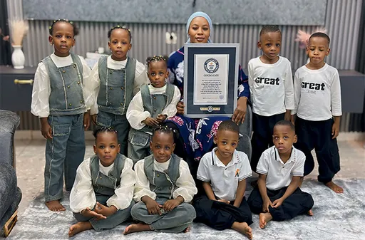 Mum describes 'exciting step' as miracle Mali nonuplets prepare to start school together