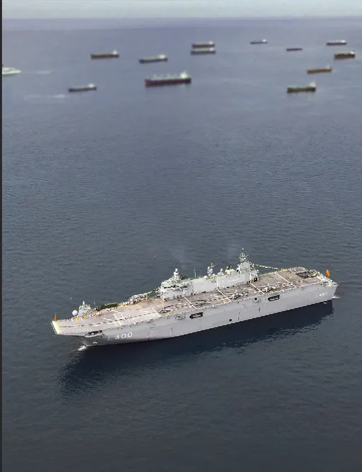 SAHA-2026 жарманкесинде чет элдик жогорку даражалуу өкүлдөр TCG Anadolu кемесин карап чыгышты