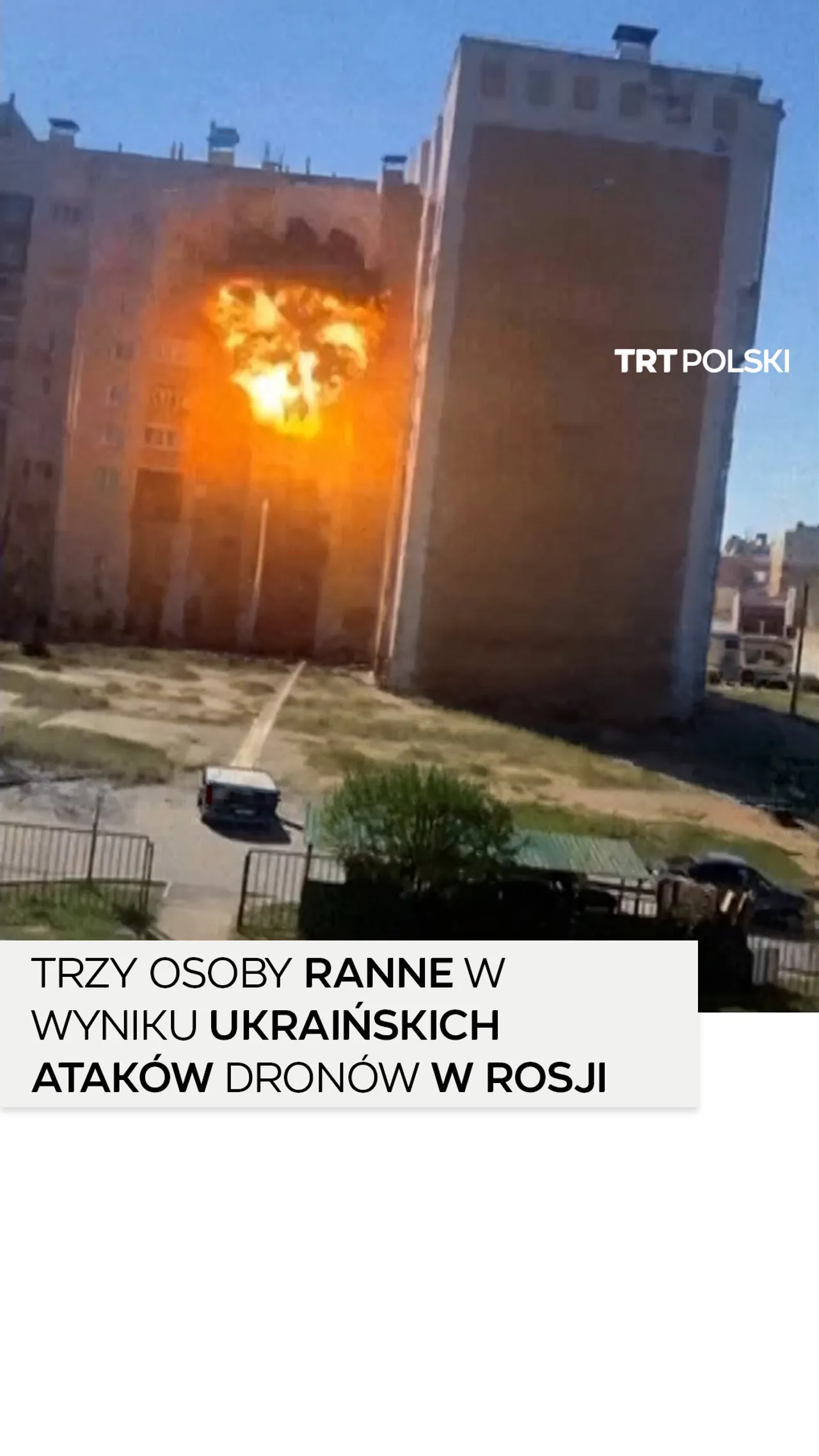 Trzy osoby ranne w wyniku ukraińskich ataków dronów w Rosji