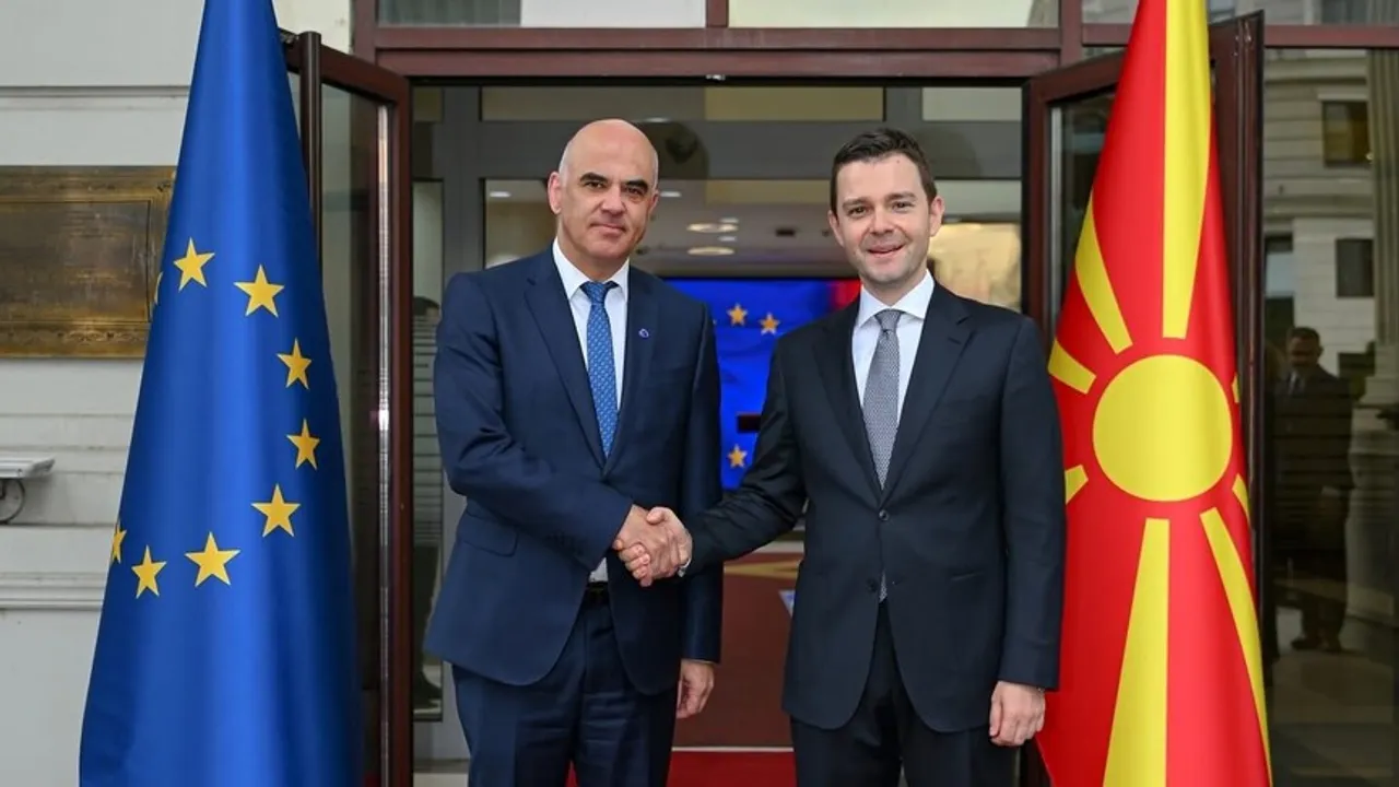 Ministri i Jashtëm i Maqedonisë së Veriut pret në Shkup shefin e Këshillit të Evropës