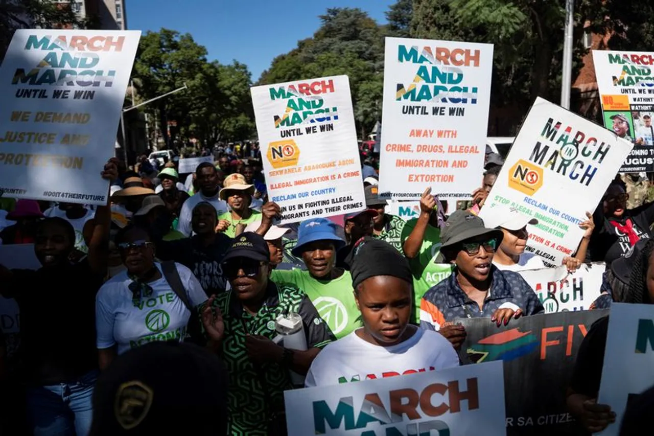 Violent anti-migrant protests do not represent the views of South Africa: Ramaphosa