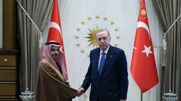 Prezident R.T.Ərdoğan Səudiyyə Ərəbistanının xarici işlər naziri ilə görüş keçirib