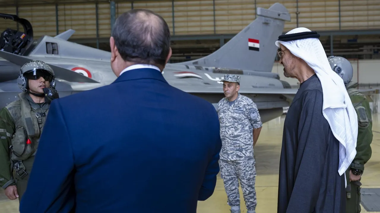 الإمارات تعلن لأول مرة تمركز مقاتلات مصرية على أراضيها تزامناً مع زيارة السيسي