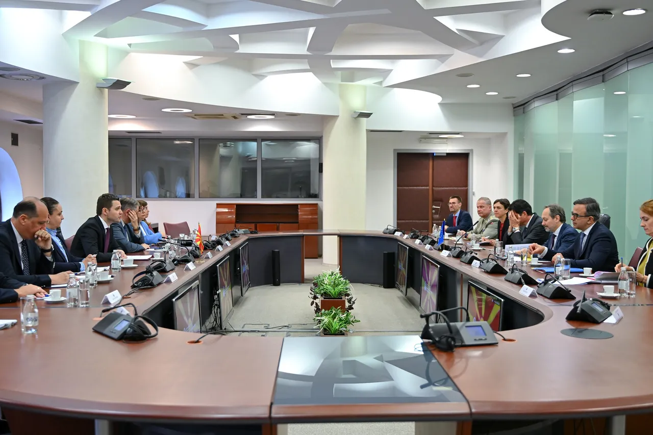 Муцунски на средба со висока делегација на ЕУ: Остануваме кредибилен и конструктивен партнер