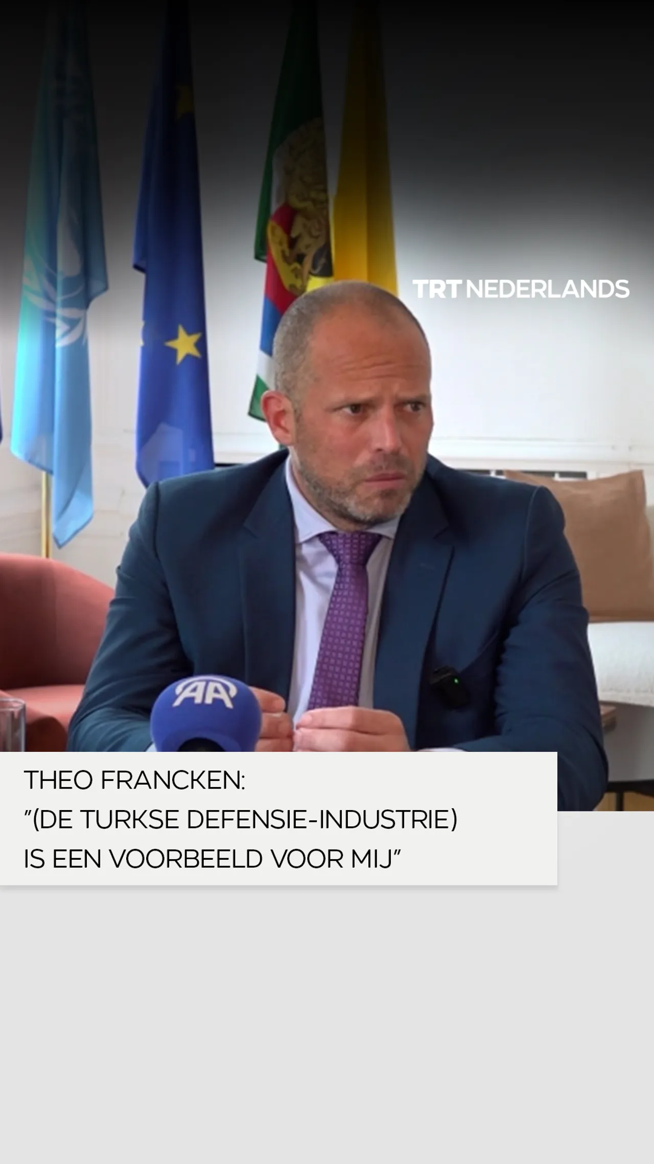 Theo Francken: ”(De Turkse defensie-industrie) is een voorbeeld voor mij”
