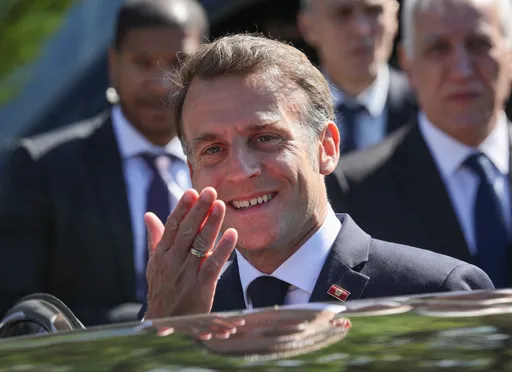 Macron begins Africa tour with first stop in Egypt