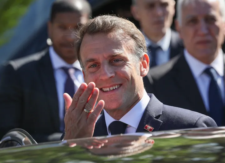 Macron begins Africa tour with first stop in Egypt
