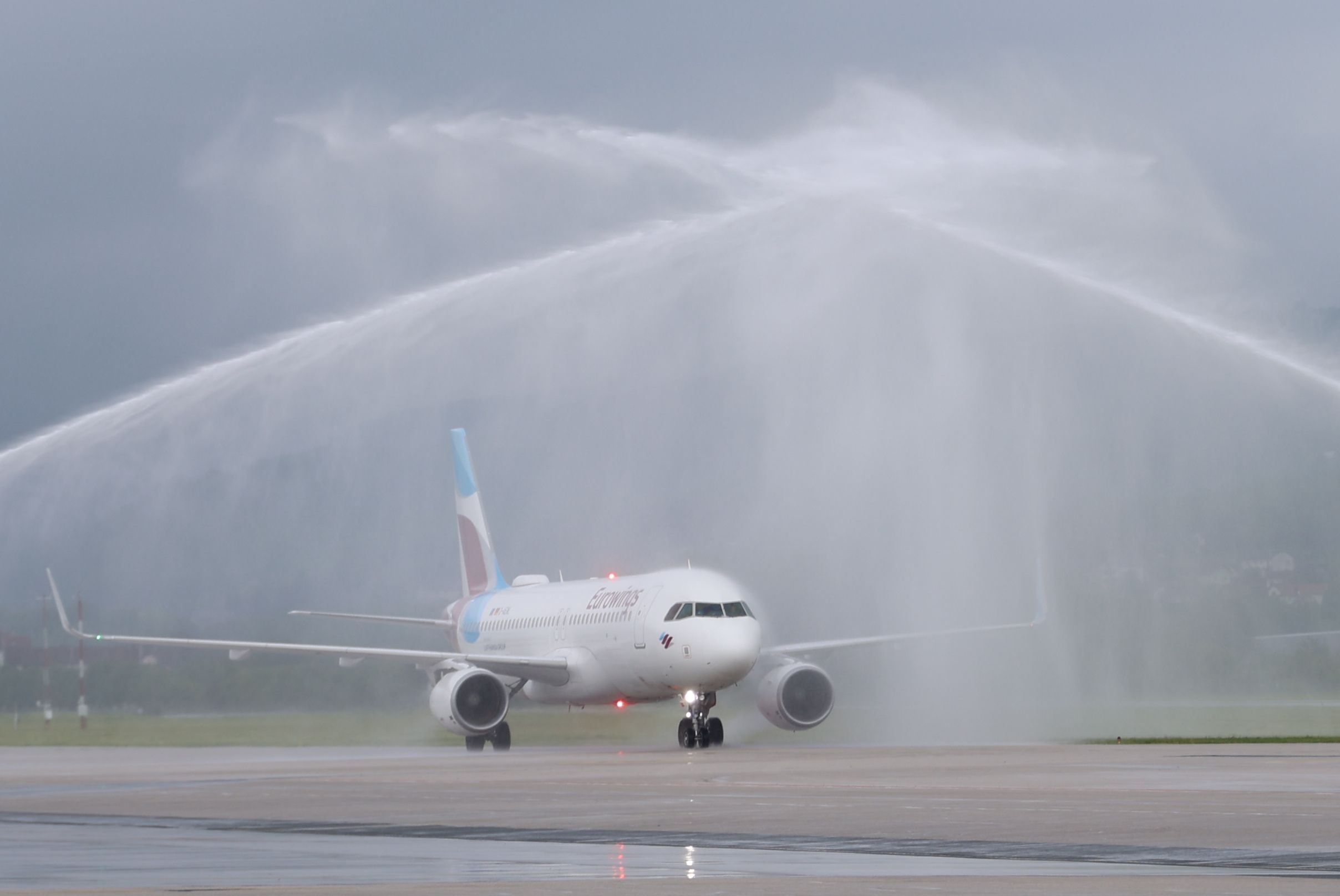 Na Međunarodnom aerodromu Sarajevo dočekan prvi avion na relaciji Berlin – Sarajevo