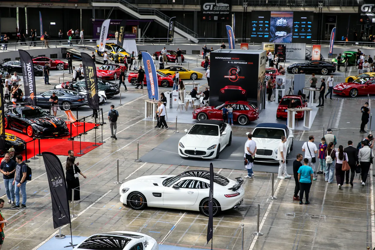 U Beogradu počeo dvodnevni GT Serbia međunarodni šou supersportskih automobila