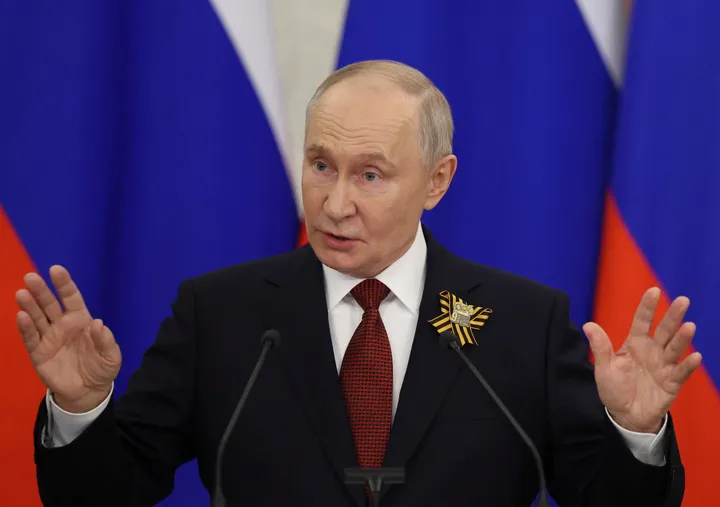 Putin says he thinks war in Ukraine 'coming to an end'