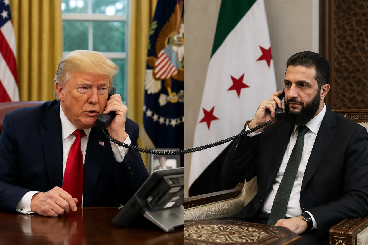 Trump and al Sharaa discuss US sanctions, Syria's reconstruction in phone call