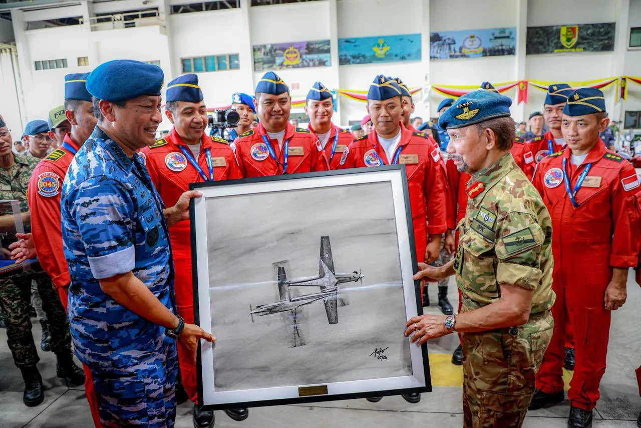 Indonesia–Brunei perkuat diplomasi militer di perayaan RBAF ke-65
