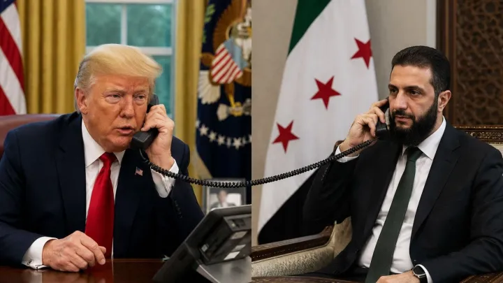 Трамп пен Шара телефон арқылы сөйлесті