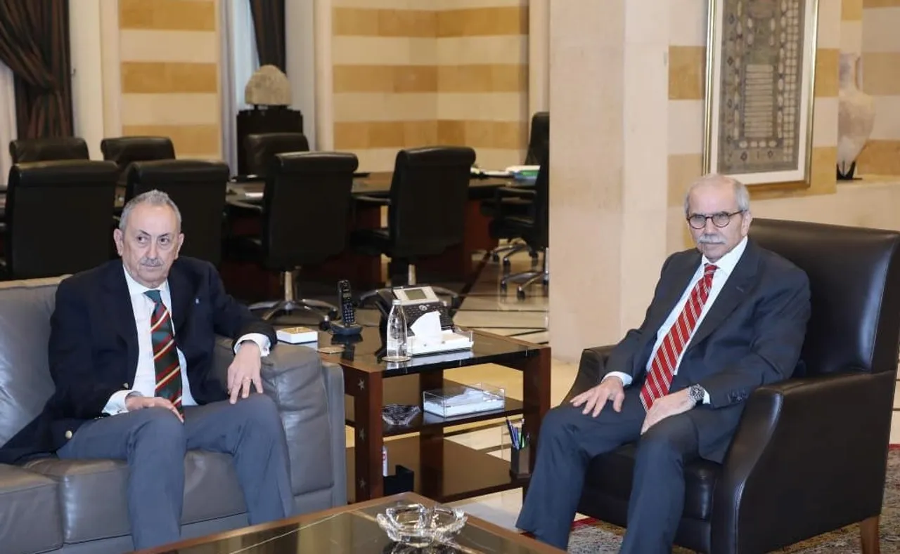رئيس الوفد اللبناني المفاوض يطلع عون وسلام على مداولات جولة التفاوض الأخيرة مع إسرائيل