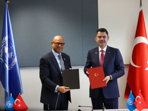 Türkiye assina o acordo de acolhimento da COP31 antes da cimeira climática histórica do outono
