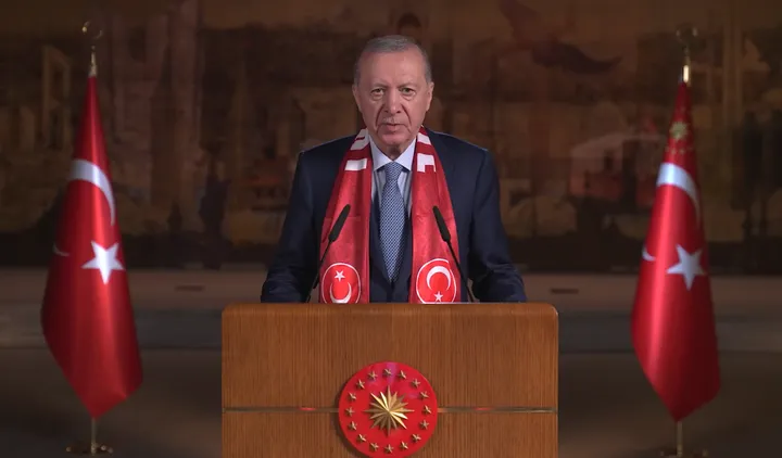 Erdogan hails Türkiye’s World Cup return, says nation united in support, boosts team morale