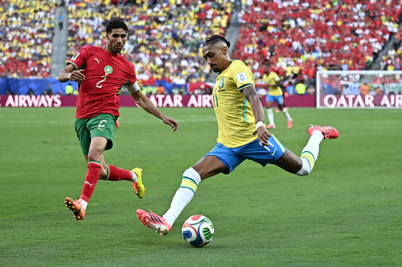 Morocco hold Brazil 1-1 in their World Cup opener