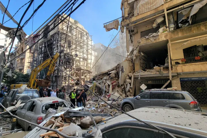 Iran accuses US of playing 'good cop, bad cop' as Israel bombs Beirut while Tehran weighs peace deal