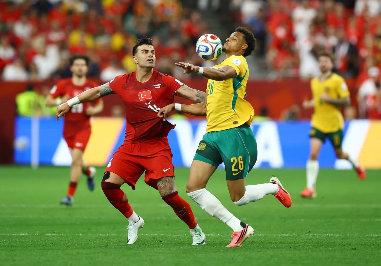Australia defeat Türkiye 2-0 in World Cup Group D