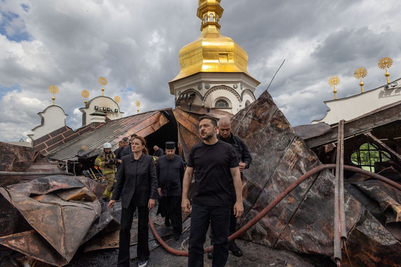 Russia denies monastery strike allegations after deadly attacks on Ukraine