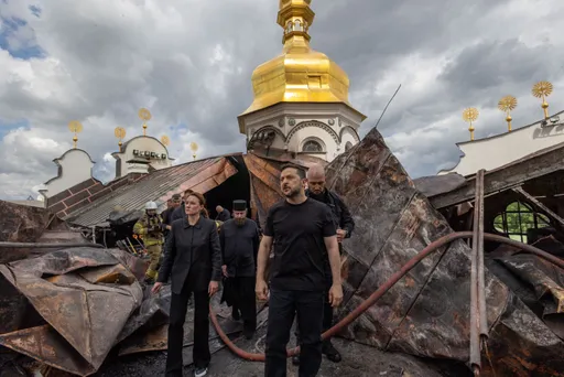 Russia denies monastery strike allegations after deadly attacks on Ukraine
