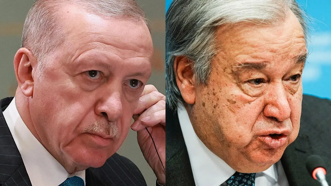 Erdogan, Guterres discuss regional, global developments in phone call