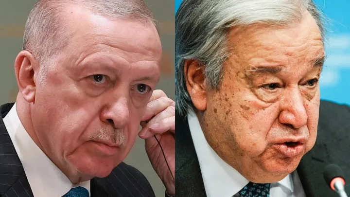 Erdogan, Guterres discuss regional, global developments in phone call