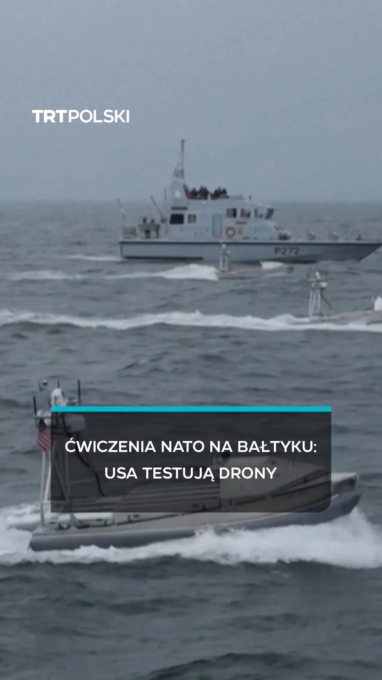 Ćwiczenia NATO na Bałtyku: USA testują drony