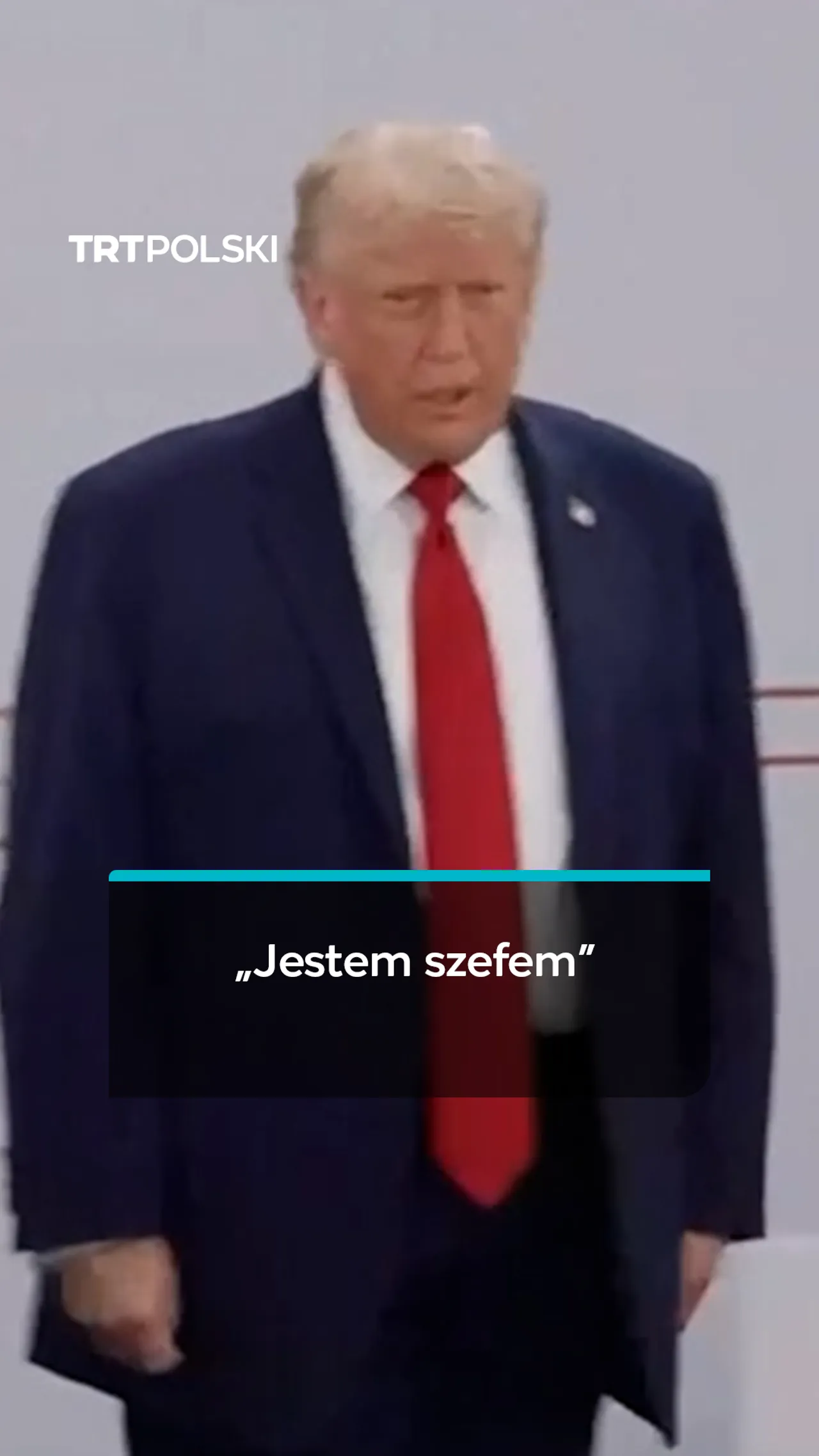 „Jestem szefem”